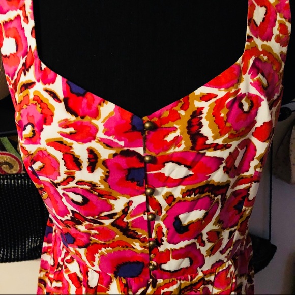 Gianni Bini Floral Print Midi - Picture 8 of 8